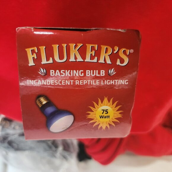 Fluker's 75W Incandescent Reptile Lighting Basking Bulb 120V 12"-18" Distance - Picture 12 of 16